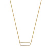 Collana Rosato Donna Bianca in Argento Zirconia RZBI62 - RZBI62